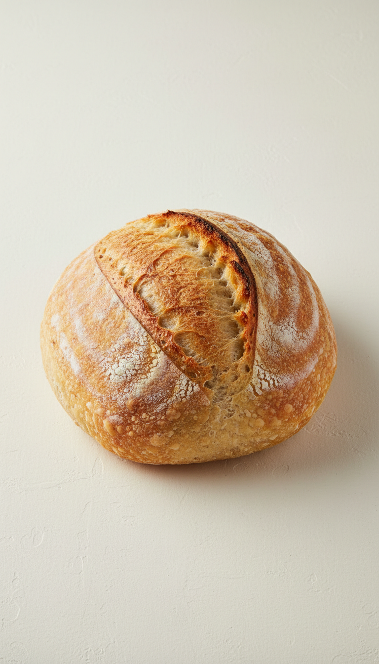 Classic Sourdough Boule Crust